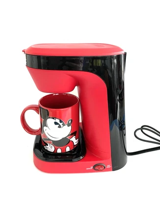 Cafetera de una sola porción Disney Mickey Mouse incluye taza de 12 oz, nueva en caja Foto 1 de 4