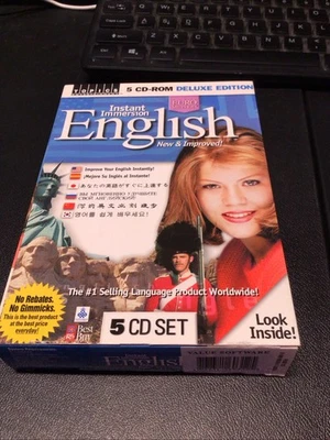 Instant Immersion English  New & Improved 5cd Set - Image 1 of 4