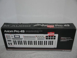 M-Audio Axiom Pro 49 USB / Midi Synth Controller Keyboard white from my Studio - Picture 1 of 13