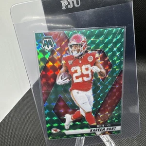2025 Panini Mosaic Football - Kareem Hunt Green Mosaic #35 Kansas City Chiefs - Bild 1 von 6