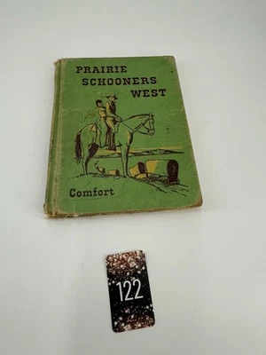 Prairie Schooners West by Mildred Houghton Comfort 1949 Library Discard - Image 1 of 4