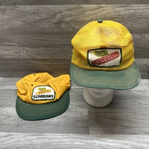 Vintage Swingster Dekalb Sojabohnen Samen Mütze Kappe Snapback Dekalb K-Marke Mesh Top - Bild 1 von 13