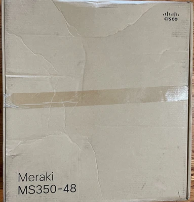 *NEW* Cisco Meraki MS350-48-HW MS350 Stackable Layer3 Access Switch! L@@K - Image 1 of 3