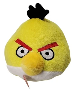 Angry Birds Hartz 5" Yellow Chuck Bird Plush NO SOUND Stuffed Commonwealth - Picture 1 of 11