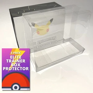 Estuche Pokemon (Elite Trainer) Caja de exhibición de plástico transparente para ETB Elite Trainer... - Imagen 1 de 7