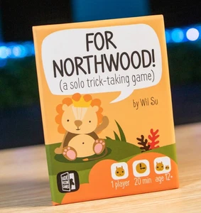 👑🦁NIS For Northwood! a cute solo trick-taking card game - Picture 1 of 7