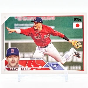 Trevor Story 2022 Japan Edition Topps Card Boston Red Sox MLB Batter - Picture 1 of 9