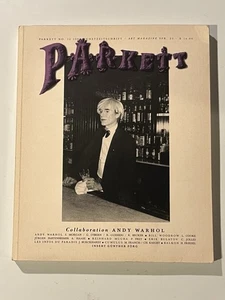 PARKETT art magazine issue #12 1982 Collaboration ANDY WARHOL - Picture 1 of 5