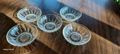 SET OF 5 Federal COLUMBIA Pattern 5" CEREAL Fruit Dessert Bowl Circa 1938-1942 - Image 1 of 4