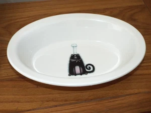 Portmeirion Oval Vegetable Serving Dish Splat the Cat Rob Scotton - Picture 1 of 6