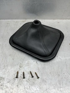 1973-87 Chevy GMC truck SM465 4 speed TRANSMISSION SHIFTER BOOT and metal ring - Picture 1 of 10