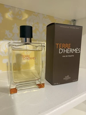 Hermès Terre D'Hermes 6,7 OZ eau de toilette spray para hombre Foto 1 de 3