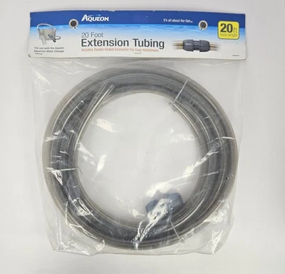 Cambiador de agua para acuario Aqueon manguera de tubo de extensión de 20 pies conexión de doble extremo Foto 1 de 4
