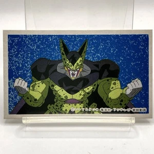 Dragon Ball Z Cell Vintage Square Menko Card Amada Very Rare Japan F/S - Picture 1 of 10