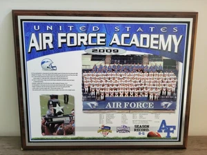 US Air Force Academy 2009 College Football Team-Issued Team Photo Plaque - Picture 1 of 5
