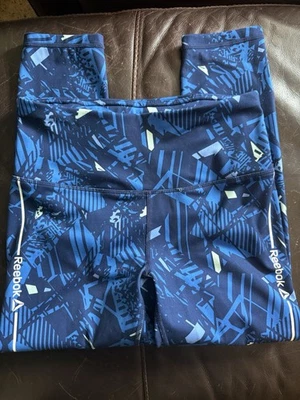 Reebok Yoga Gym Exercise Pants Pocket Leggings Women's Size Small EUC - Image 1 of 4