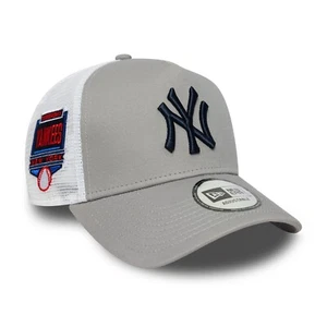 GORRA DE CAMIONERO NEW ERA DE LOS NEW YORK YANKEES.9FORTY A MARCO PARCHE LATERAL GORRA DE BÉISBOL S25 - Imagen 1 de 10
