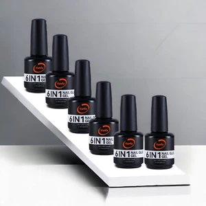 Vanfa 6 IN 1 Nail Glue Gel for Acrylic Nails Extension Nail Tips (Pack of 6) - Picture 1 of 6