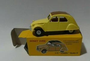 Atlas Editions Dinky Toys Model Car 558 2 CV ""Citröen" modelo 61 embalaje original - Imagen 1 de 4