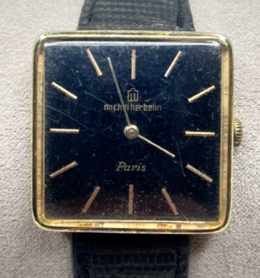 RELOJ DE MANO VINTAGE MICHEL HERBELIN PARIS 2479 HECHO EN FRANCIA CUERDA MANUAL Foto 1 de 4