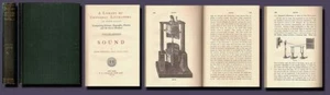 1900 SOUND by Tyndall/Acoustics/Physics/Music/Psychology/192 illustrations/VG+ - Imagen 1 de 13
