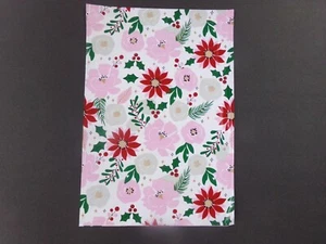 10 - 500 10x13 FESTIVE FLORAL Poly Mailer Shipping Pine Holly Poinsettia - Picture 1 of 5