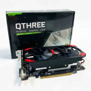 QTHREE GTX 1050 Ti 4GB Grafikkarte, 128-bit GDDR5, DisplayPort HDMI DVI, - Bild 1 von 8