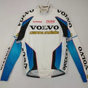 Cannondale Cycling Shirt Jersey Long Sleeve Volvo Shimano Size Medium RARE - Picture 1 of 12