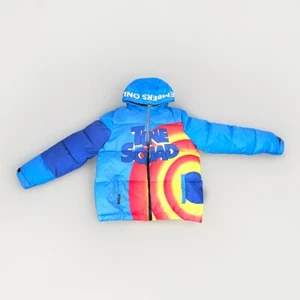 Space Jam Puffer Jacket Tune Squad Members Only Boys' Size 14 / 16 - Picture 1 of 6