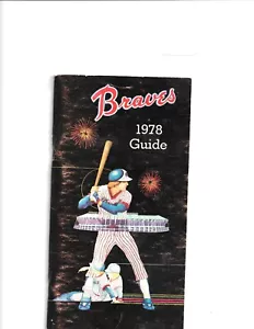 1978 Atlanta Braves Media Guide, Very Good Condition 81 Pages - Picture 1 of 1