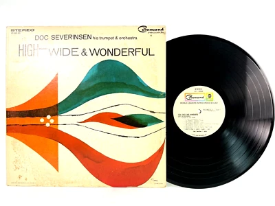 Doc Severinsen High Wide & Wonderful Vinyl LP 1965 Stereo Command Record Trumpet - Image 1 of 4