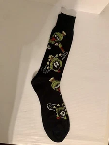 Calcetines De Colección Looney Tunes Marvin the Martian Hombre Nuevos Sin Etiquetas 1993 - Imagen 1 de 4