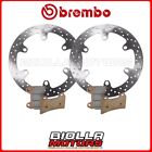 KIT PASTIGLIE + DISCHI BREMBO DUCATI MULTISTRADA S DS 1000 2005 ANTERIORE [96 - 