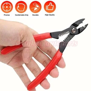 4-in-1 Wire Service Pliers Crimper Stripper Cutter Gripping for 12-20AWG Cable - Picture 1 of 9