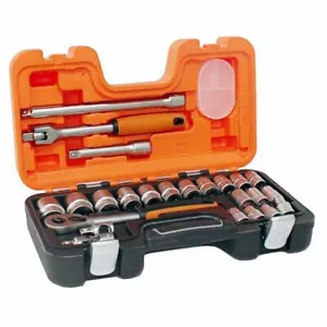 S240 Socket Set of 24 Metric 1/2in Drive - Bahco S240 - Picture 1 of 1