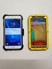 Lot of 2 Samsung Galaxy J7 T-Mobile Unlocked & Samsung Galaxy Note 3 Sprint (REA