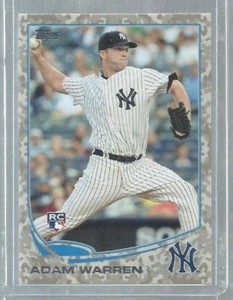 2013 Topps Camo #469 Adam Warren 43/99 (ref 34692)