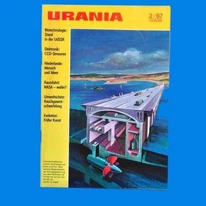 Urania 2-1987 DDR Lassalle Wartburg Fledermäuse Niederlande Pestalozzi NASA B - Bild 1 von 1