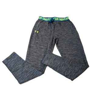 Under Armour Heat Gear Pants, Loose Gym Leggings, Youth Size Medium, 2 Pocket - Picture 1 of 8
