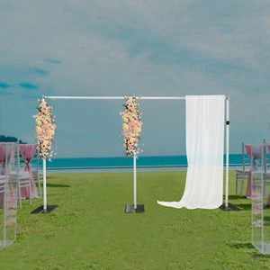 Pipe and Drape Backdrop Stand Kit, Drape Stand kit, Adjustable Backdrop Stand - Picture 1 of 20