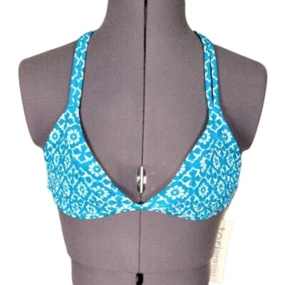 Tori Praver Strappy Triangle Bikini Top Sz S - Image 1 of 4