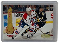 Sylvain Cote 1994-95 Pinnacle Artist's Proof Insert Card NHL Hockey Capitals #33