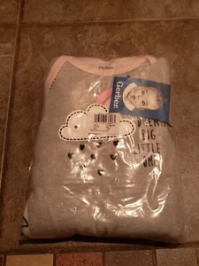 Gerber Baby 8-Pack Short Sleeve Onesies Sz 3-6 months One Piece Underwear Infant - Picture 1 of 12