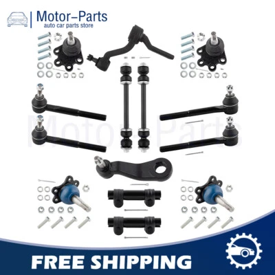 14pcs Front Ball Joints Sway Bars Kit for Chevrolet K1500 K2500 1988-1992 K6335 - Image 1 of 4