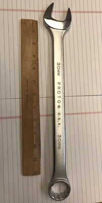 1 pc.  PROTO 1230M  30 MM PROFESSIONAL COMBINATION WRENCH. USA (loc stk) - Image 1 of 2