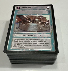 Star Wars CCG Reflections III 3 Near Complete 96/100 Card Premium Set NM 96% - Bild 1 von 7
