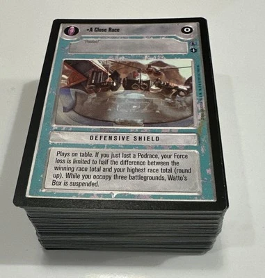 Star Wars CCG Reflections III 3 Near Complete 96/ 100 Card Premium Set NM 96% - Image 1 of 4