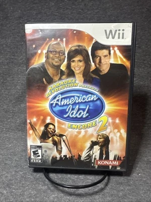 Karaoke Revolution Presents American Idol Encore 2 (Nintendo Wii) No Manual 11 - Image 1 of 4