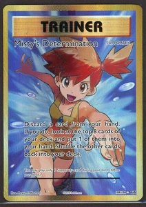 Misty's Determination (Full Art) 108/108 ULTRA RARE XY - Evolutions HP/DAMAGED - Picture 1 of 2