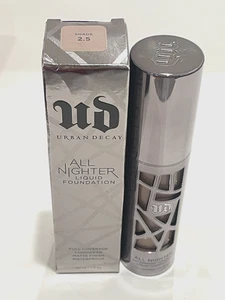 Base líquida Urban Decay All Nighter tono 2,5 1 fl oz / 30 ml nueva en caja - Imagen 1 de 6